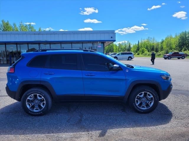 Used 2019 Jeep Cherokee Trailhawk with VIN 1C4PJMBX3KD399298 for sale in Cook, Minnesota