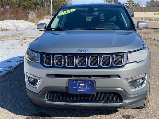 Used 2020 Jeep Compass Limited with VIN 3C4NJDCB3LT133057 for sale in Cook, Minnesota
